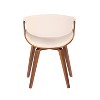 Symphony Mid-Century Modern Dining Accent Chair - LumiSource - image 4 of 4