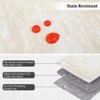 Machine Washable Area Rug With Non-Slip Backing Stain Resistant Easy Cleaning Indoor Carpet For Living Room Bed Dining Room Playroom Office - 4 of 4