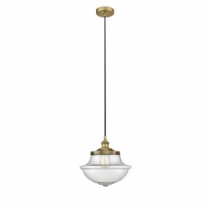 Oxford - 1 Light Cord Hung Mini Pendant In Modern Style-12.13 Inches Tall and 11.75 Inches Wide - 1 of 1