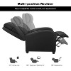 LACOO Faux Leather Home Theater Recliner with Massage Backrest - 4 of 4