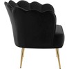 Meridian Furniture,Jester Velvet Accent Chair - 3 of 4