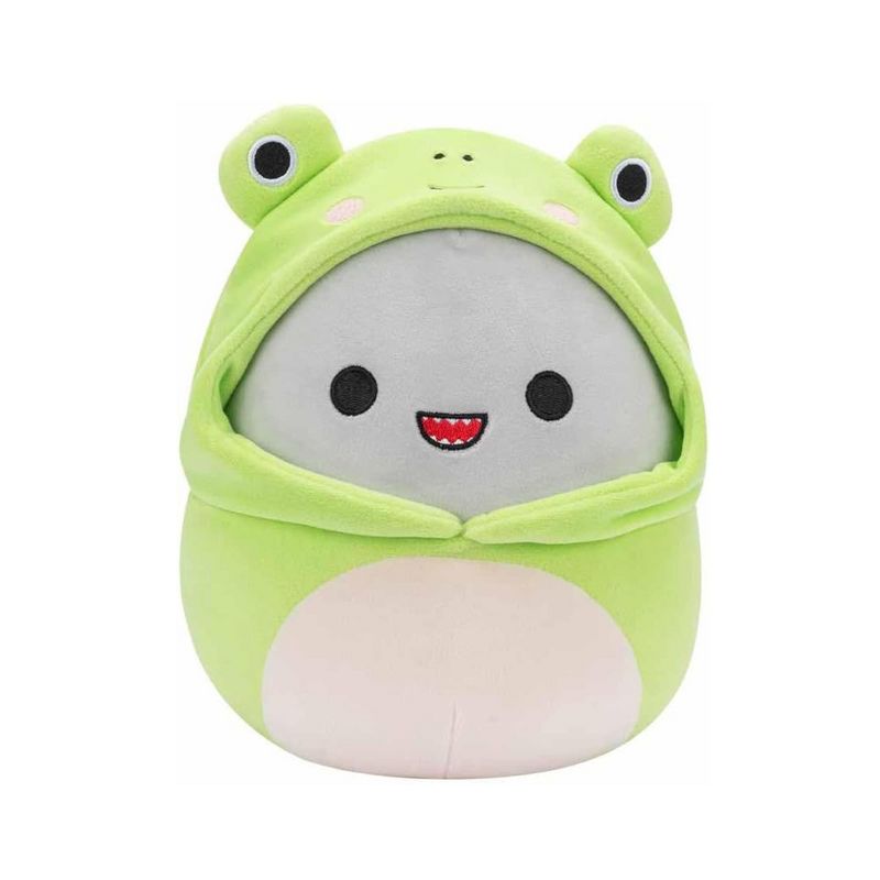 Squishmallows Easter Squad 12 Inch Plush | Gordon the Shark in Frog Hoodie, 1 of 10