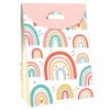 Big Dot of Happiness Hello Rainbow - Boho Baby Shower and Birthday Gift Favor Bags - Party Goodie Boxes - Set of 12 - 3 of 4