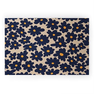 Miho mini floral garden 2 Looped Vinyl Welcome Mat - Society6 - 1 of 2