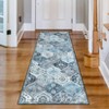 Area Rug, Rugs for Living Room, Washable Rug, Vintage Rugs for Entryway, Traditional Floor Cover, Thin Carpet, Kitchen Distressed Non Slip Mat - 3 of 4