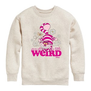 Boys' - Disney - Alice In Wonderland Graphic Long Sleeve Fleece Sweatshirt - 1 of 4