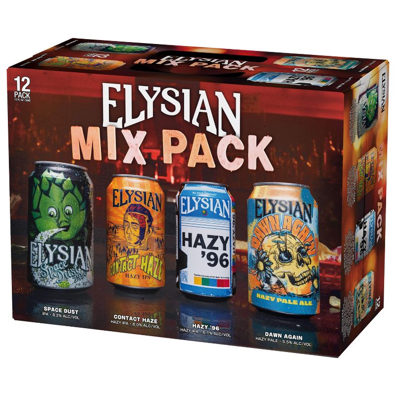 Elysian Brewing Variety Mix Pack - 12pk/12 fl oz Cans, 6 of 10