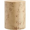 Modway Cosmos 16 Inch Round Burl Wood Side Table - 2 of 4