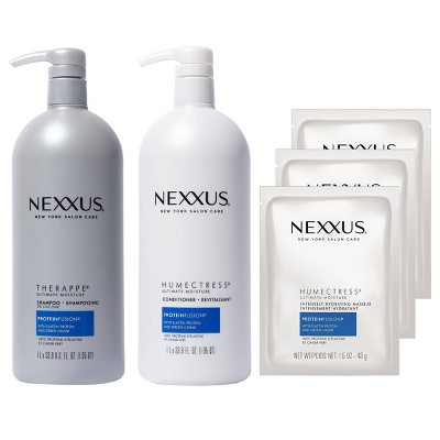 Nexxus Therappe Ultimate Moisture Shampoo + Humectress Conditioner + 3 Humectress Masque - 3 ct/33.8 fl oz