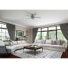 Hunter Fan 52" Hartland Low Profile Ceiling Fan with LED Light Kit and Pull Chain Matte Silver - 4 of 4