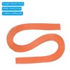 Unique Bargains Smooth Surface DIY Craft Activity Kits Origami Paper Quilling Strip 120 Pcs - 2 of 4