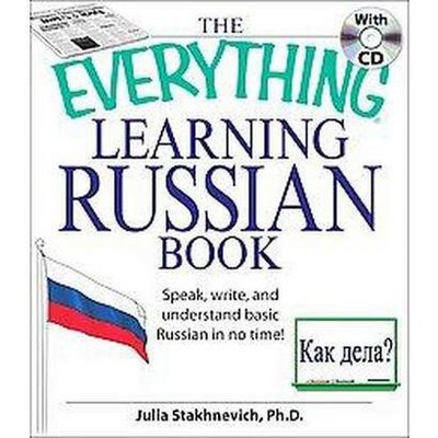 The Everything Learning Russian Book with CD - (Everything(r)) by  Julia Stakhnevich (Mixed Media Product)