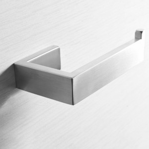 SUS304 Stainless Steel Angled Hand Towel Rack for Bathroom and Kitchen - 1 of 4