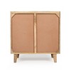 Sapphtopaz Wood Decorative Storage Cabinet Sideboard Buffet Cabinet with Storage Adjustable Shelf Accent Cabinet for Kitchen, Living Room - 2 of 4