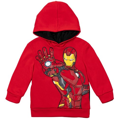 SPIDER-MAN MARVEL AVENGERS Pull-Over Sweatshirt Hoodie Boys Sizes