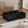 KWPZQEB Modular Sofa, Sectional Sofa w/ Pillows, 1/2/3/6-Seater Soft Lounger, Armless Corduroy Sofa, Modern Boneless Conversion Sofa for Living Room - 3 of 4