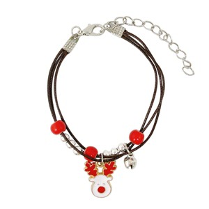 Wrapables Friendship Beaded Enamel Charm Bracelet - 1 of 4