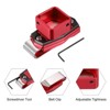 Unique Bargains Aluminum Billiard Magnetic Chalk Holders with Belt Clip - 3 of 4