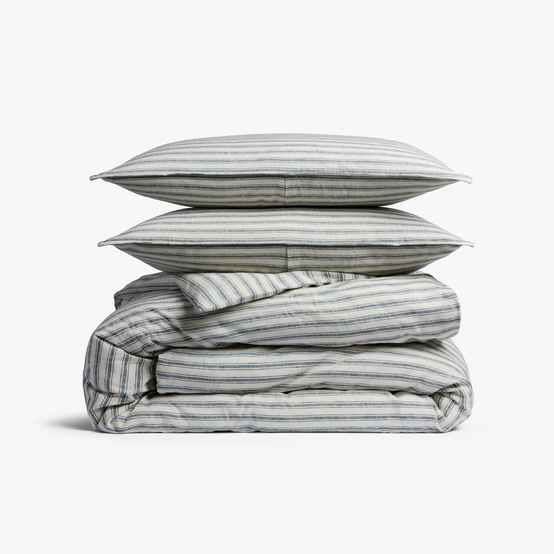 Relaxed Linen Stripe Duvet Cover Set - Parachute for Target