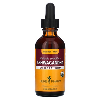 Herb Pharm Ashwagandha, Alcohol-Free, 2 fl oz (60 ml)