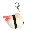Aurora Mini Shrimp Sushi Meowchi Clip-On Tasty Peach Enchanting Stuffed Animal White 3.5" - 2 of 4