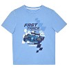 Sleep On It Boys 2-Piece Short-Sleeve Jersey Pajama Pants Set - 2 of 3