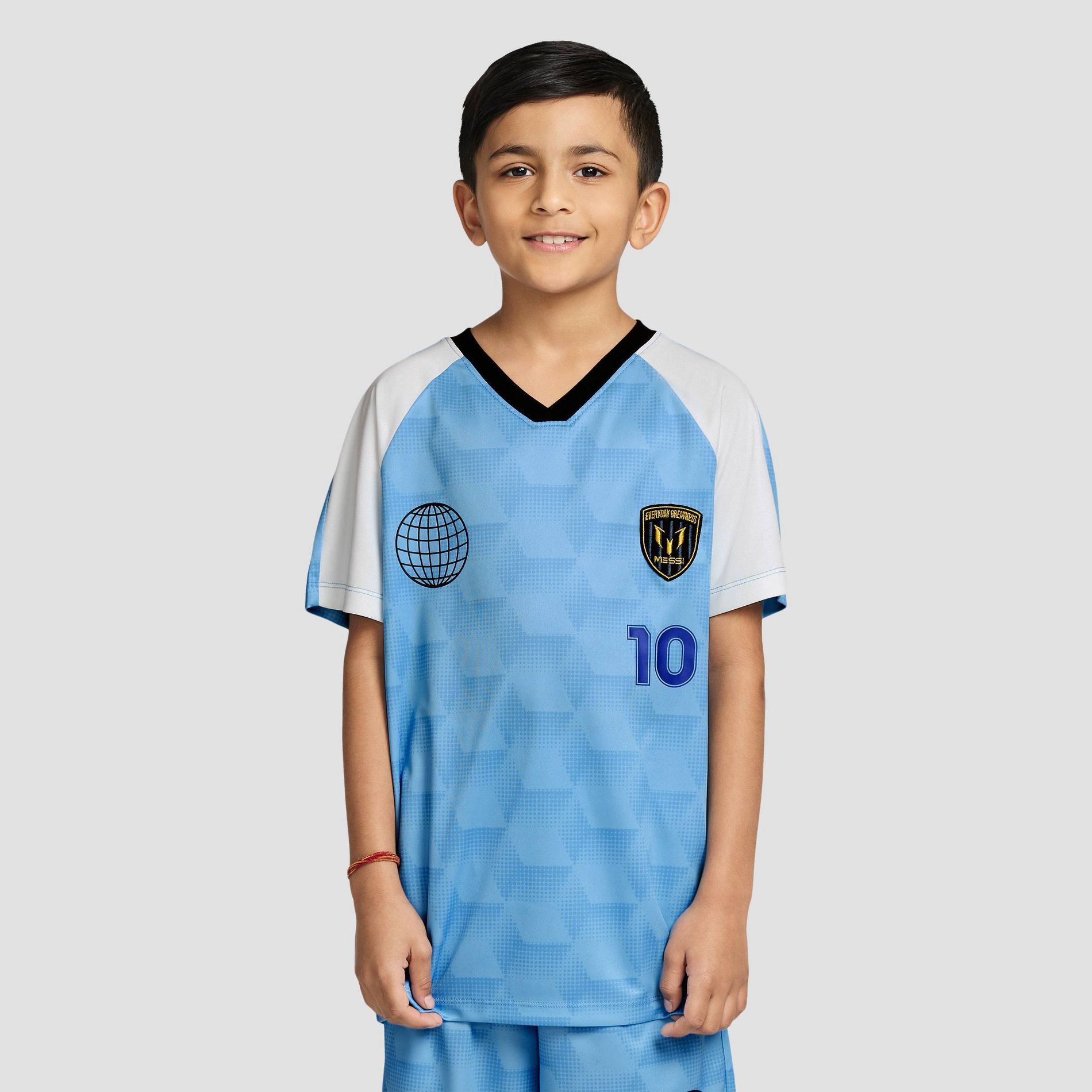 Boys' Messi Soccer Jersey - Blue