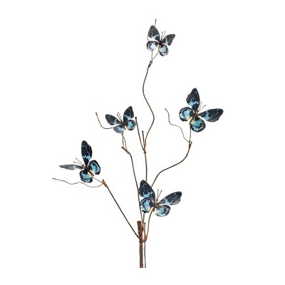 Melrose Wire Butterfly Spray (Set of 6)