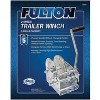 Fulton 142410 2,600 Pound Capacity Corrosion Proof Carbon Steel 2 Way Gear Dual Speed Marine Trailer Boat Watercraft Winch with 10 Inch Handle - 2 of 2