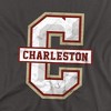 Men's College of Charleston Official Distressed Primary T-Shirt - 2 of 4