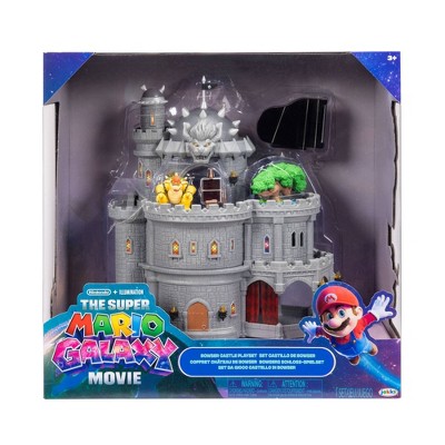 Детские фигурки Nintendo The Super Mario Galaxy Movie – Deluxe Bowser Castle Playset with 1.5” Bowser Figure, Piano, Bonsai Tree, Heat-Activated paintings and more — фото 2