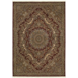 Oriental Weavers Masterpiece 8022R Red/ Gold Indoor Area Rug - 5'3" x 7'6" - 1 of 3