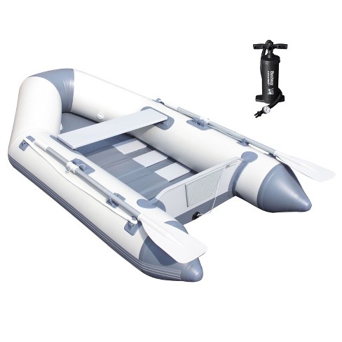 4-Person High Quality strength Marine Pro Inflatable Raft Floating Boat Raft Set 