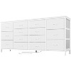 Homhougo TV Stand for TVs up to 75" White - 4 of 4