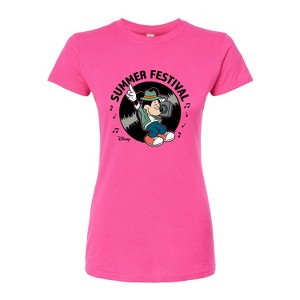 Women's - Disney - Mickey & Friends Fitted Graphic T-Shirt - 1 of 3