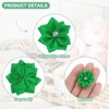 Unique Bargains Artificial Satin Rhinestone Mini Fabric Ribbons 1.2 Inch 150 Pcs - 2 of 4