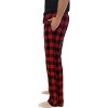 #followme Men's Microfleece Pajamas - Plaid Pajama Pants for Men - Lounge & Sleep PJ Bottoms - 3 of 4