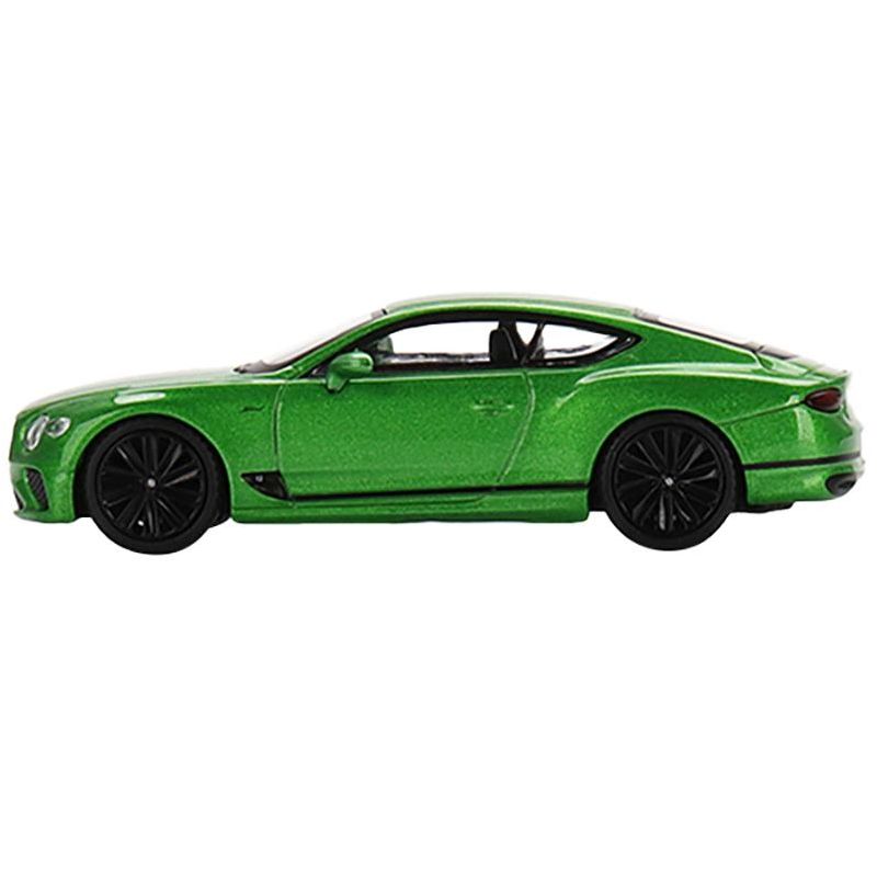 2022 Bentley Continental GT Speed Apple Green Metallic Limited Ed to 1200 pcs 1/64 Diecast Model Car by True Scale Miniatures, 2 of 5