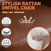 MOONMISS 360 Degree Swivel Barrel Club Chair,Leisure Arm Chair for Nursery,Hotel,Bedroom,Office,Lounge - 2 of 4