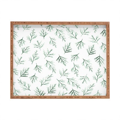 Gabriela Fuente Forest fest Rectangular Tray -Deny Designs