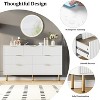 Fluted Dresser for Bedroom,7 Drawer Dresser,Wooden Chest of Drawers,Modern Storage Dressers for Living Room - 4 of 4