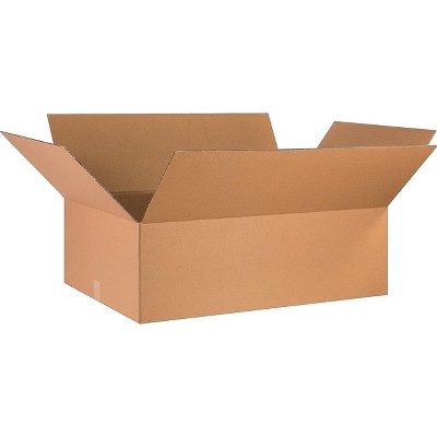 The Packaging Wholesalers 36" x 24" x 12" Shipping Boxes 32 ECT Brown 15/Bundle (BS362412)