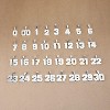 Number Necklace for Men Silver Athletes Number Chain Stainless Steel Charm Pendant Personalized Sports Jewelry for Men Basketball Baseball Football - 3 of 4