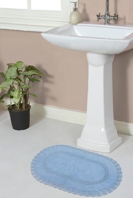 Hampton Crochet Collection Cotton Reversible Tufted Bath Rug - Home Weavers