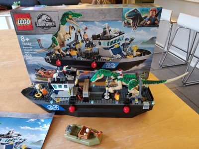 LEGO Baryonyx Dinosaur Boat Escape 76942 Building Set (308 Pieces)