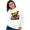 Halloween PACMAN Happy Waka-Ween Sweatshirt for Men or Women Brisco Brands - 4 of 4