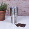Chief Chaos Coordinator Matte Black 30 Ounce Stainless Steel Travel Tumbler Mug with Lid - 4 of 4