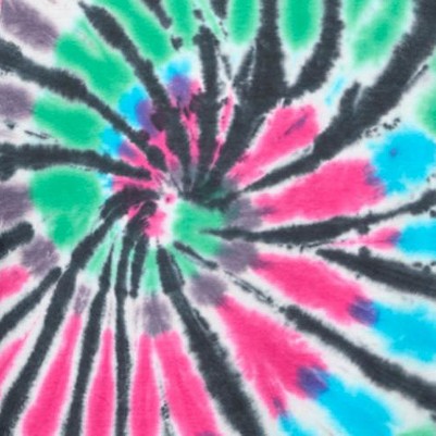 black tie dye