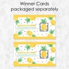 Big Dot of Happiness Tropical Pineapple - Summer Party Game Scratch Off Cards - 22 Count - 3 of 4