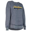 NBA Indiana Pacers Women's Burnout Crew Neck Fleece Sweatshirt - 3 of 4